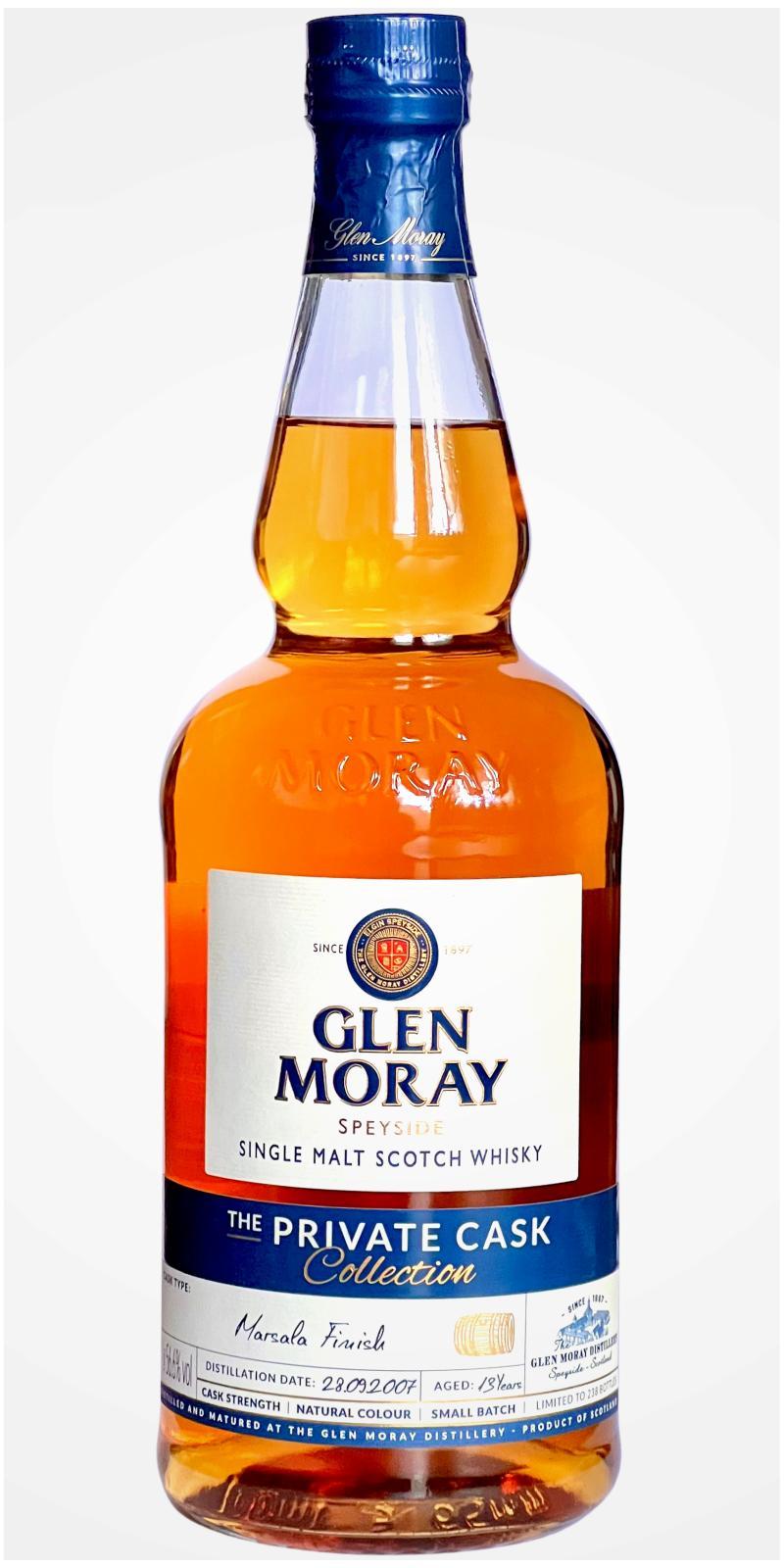 Glen Moray 2007  The Private Cask Collection