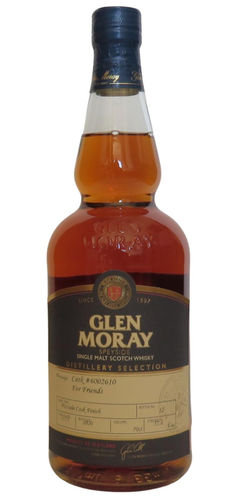Glen Moray 2010  Hand Bottled at the Distillery