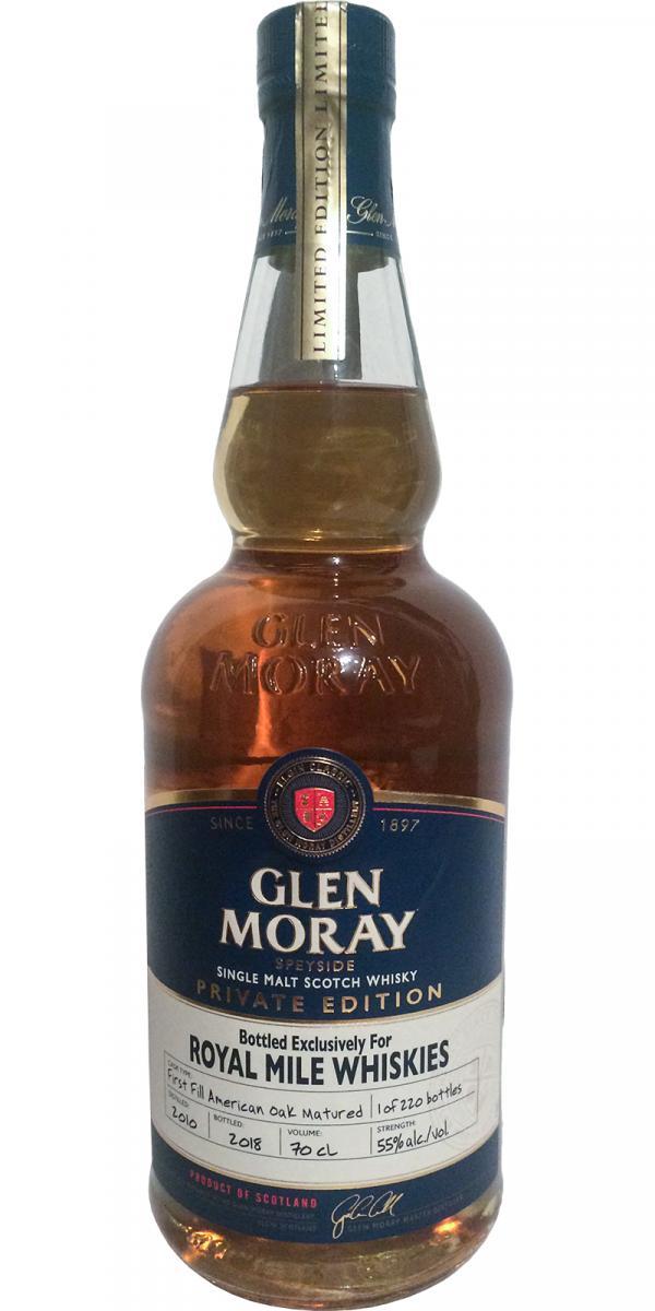 Glen Moray 2010  Private Edition