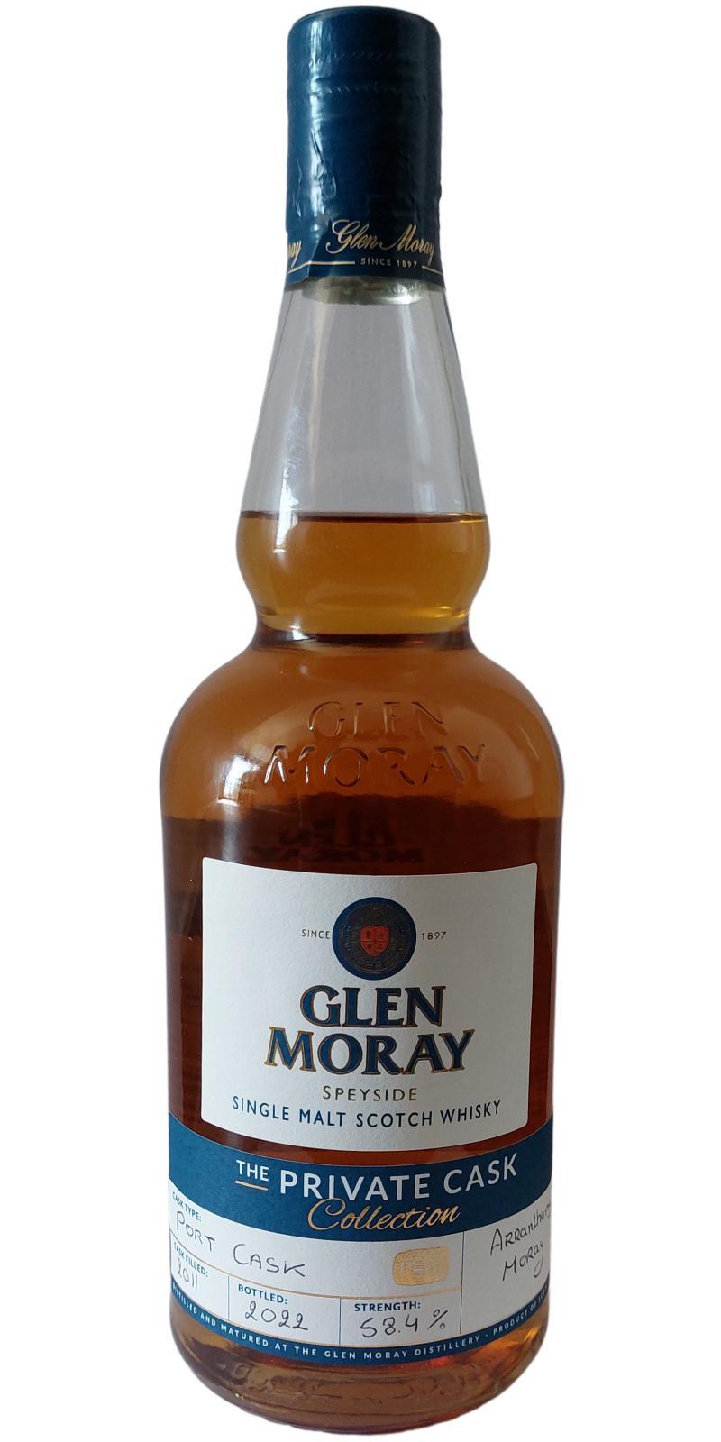 Glen Moray 2011   Hand Bottled at the Distillery