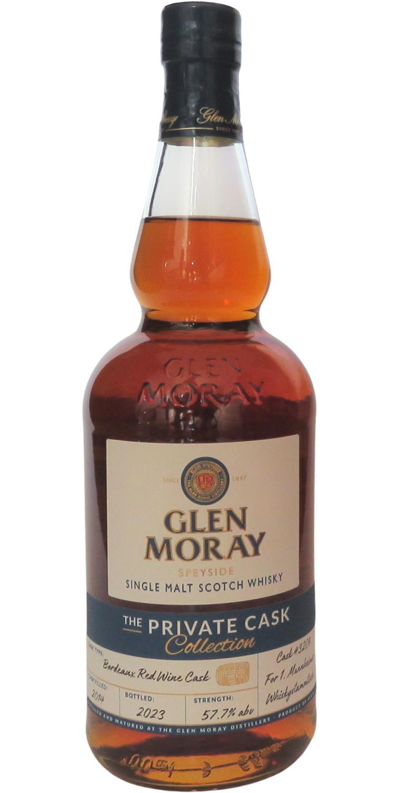 Glen Moray 2014  Hand Bottled at the Distillery