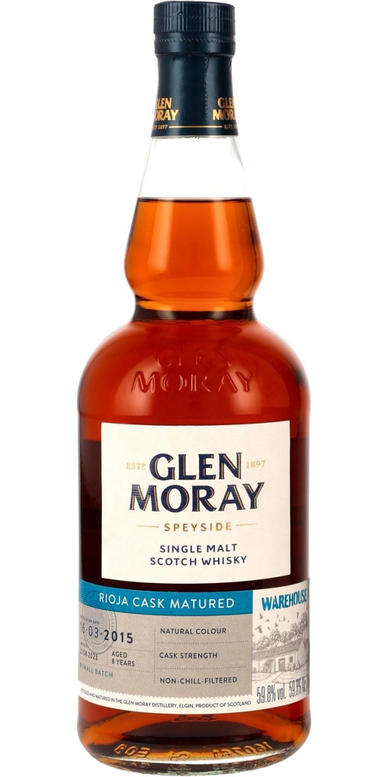 Glen Moray 2015  Warehouse 1