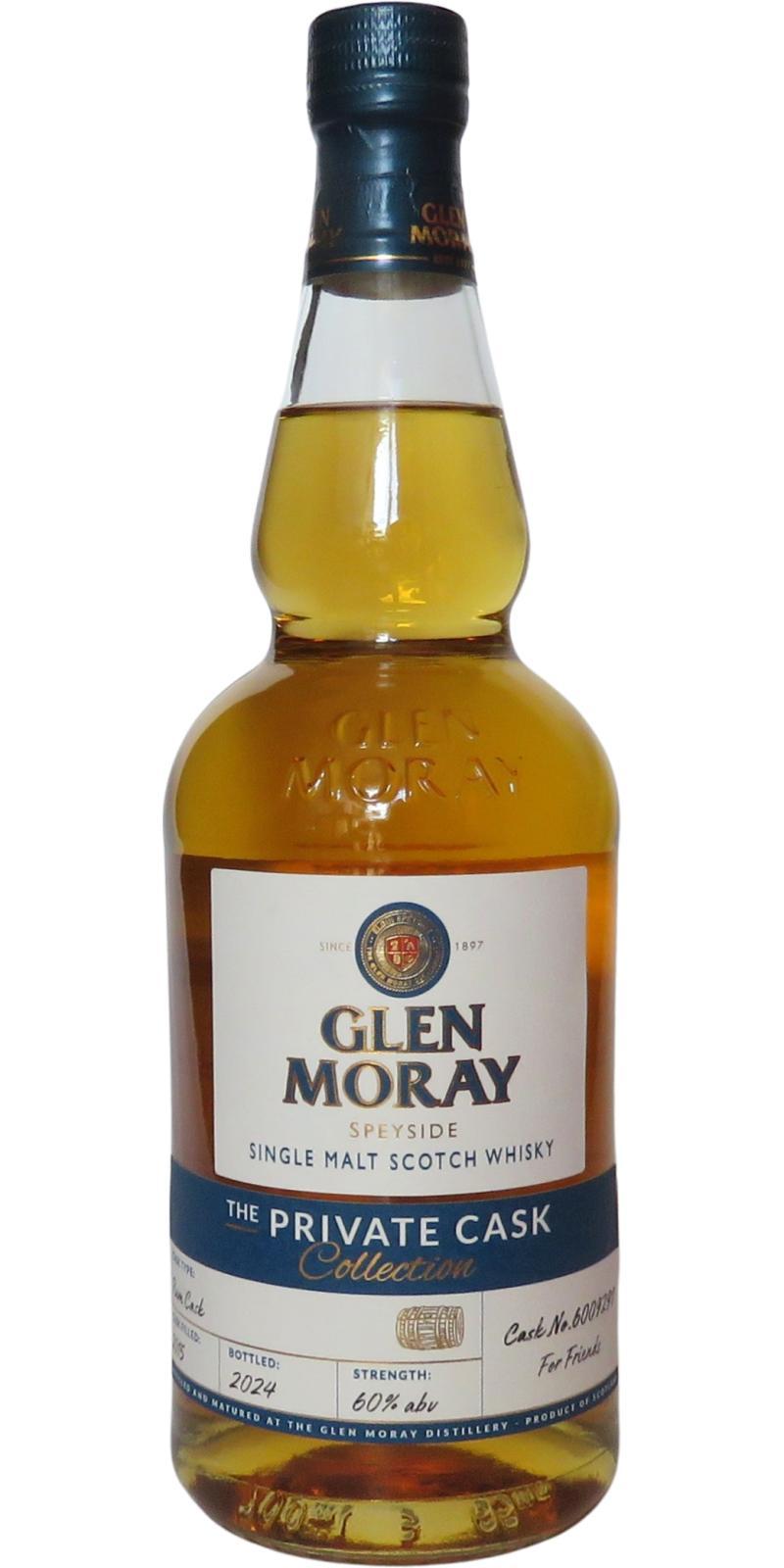 Glen Moray 2015  Hand Bottled at the Distillery