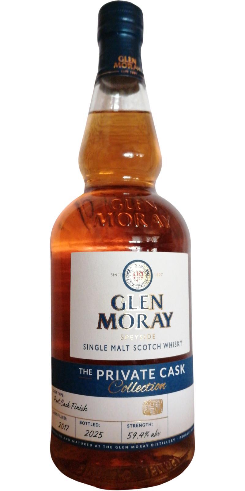 Glen Moray 2017  Hand Bottled at the Distillery