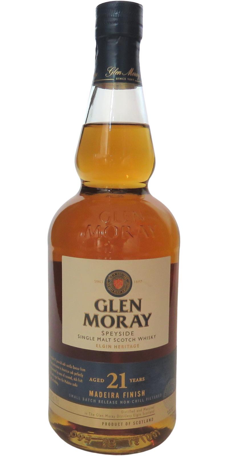 Glen Moray 21-year-old  Madeira Finish