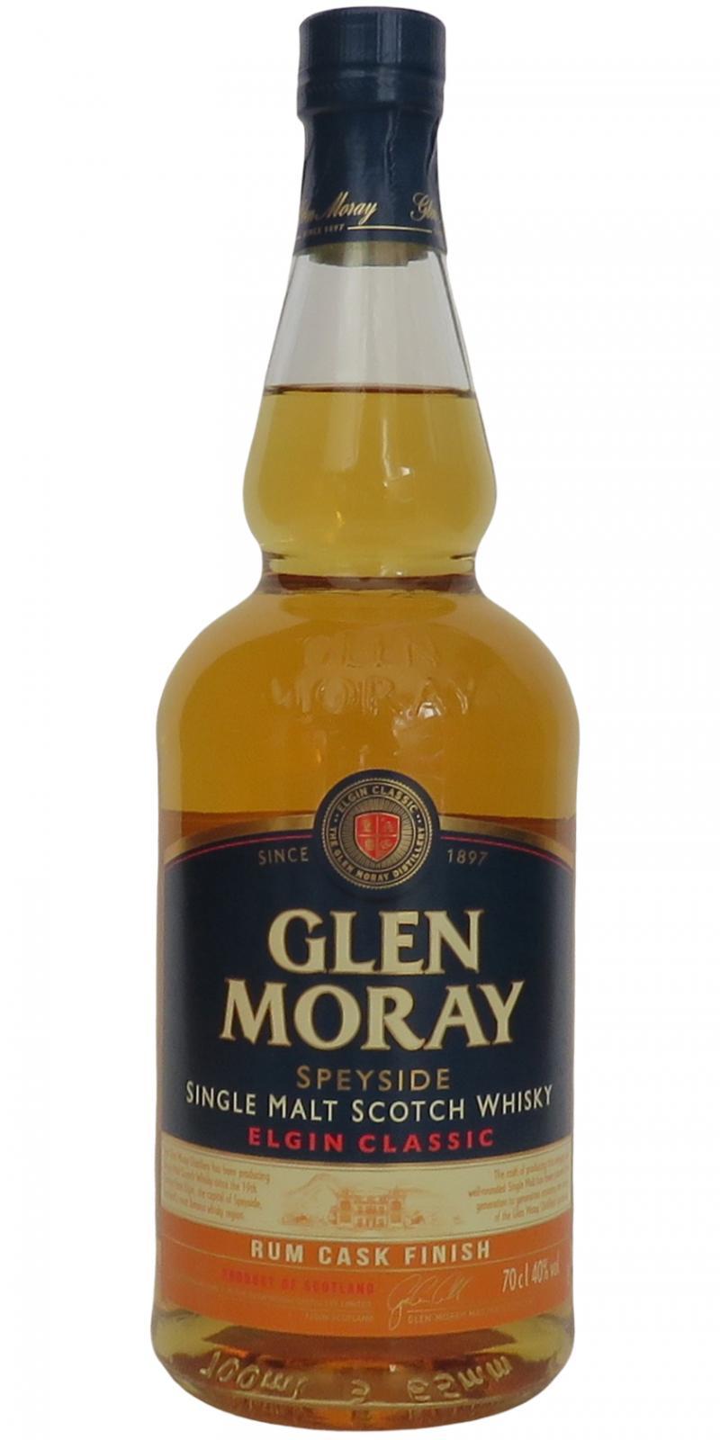 Glen Moray Elgin Classic  Rum Cask Finish