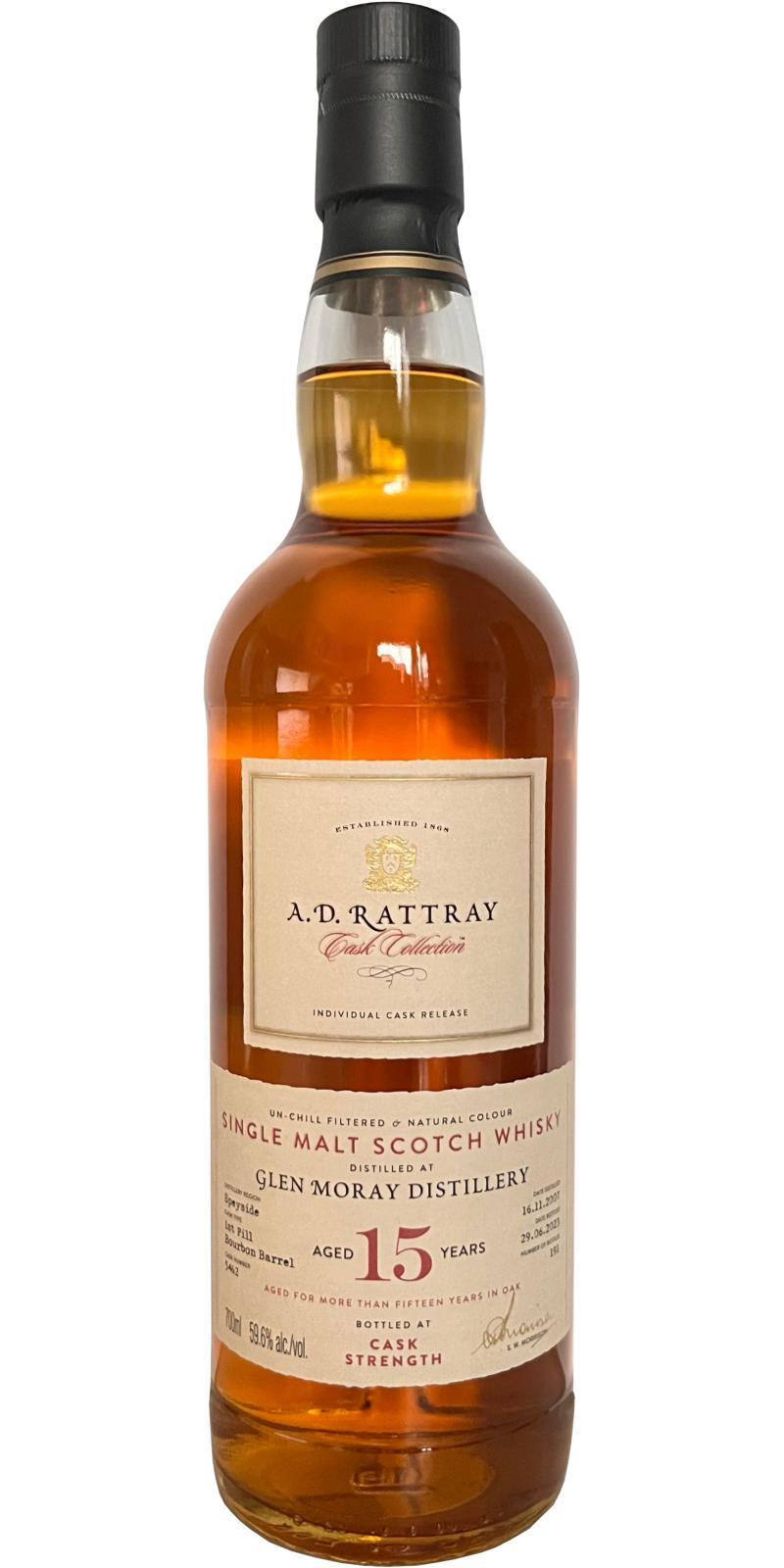 Glen Moray 2007 DR  Individual Cask Release