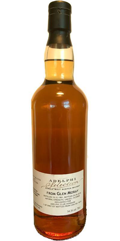 Glen Moray 1991 AD  Selection