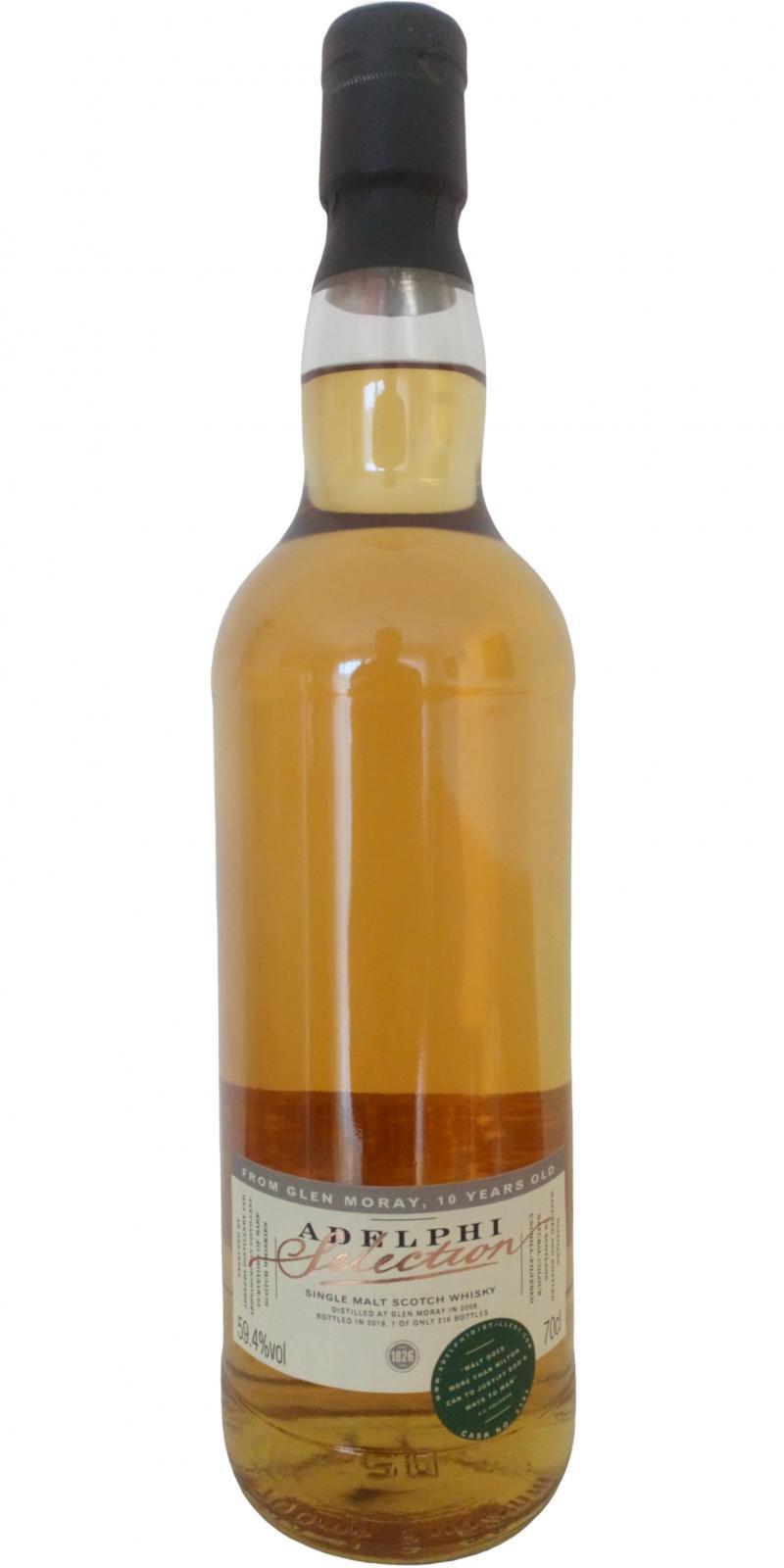 Glen Moray 2008 AD  Selection