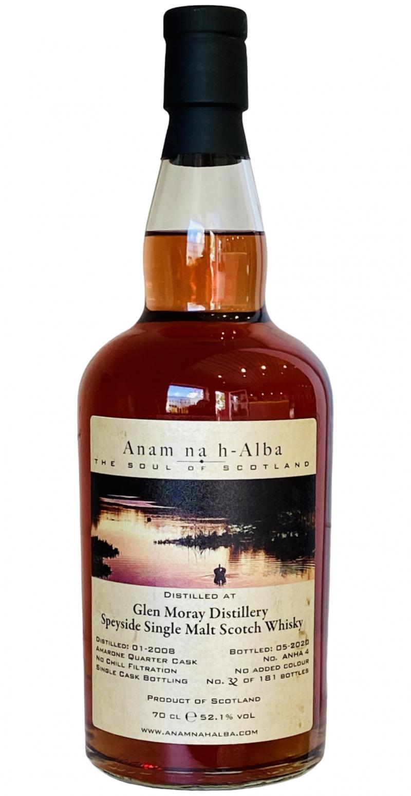 Glen Moray 2008 ANHA  The Soul of Scotland