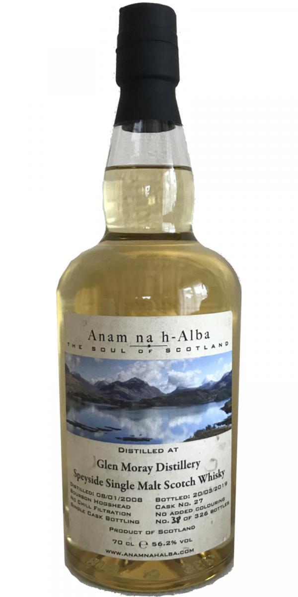 Glen Moray 2008 ANHA  The Soul of Scotland