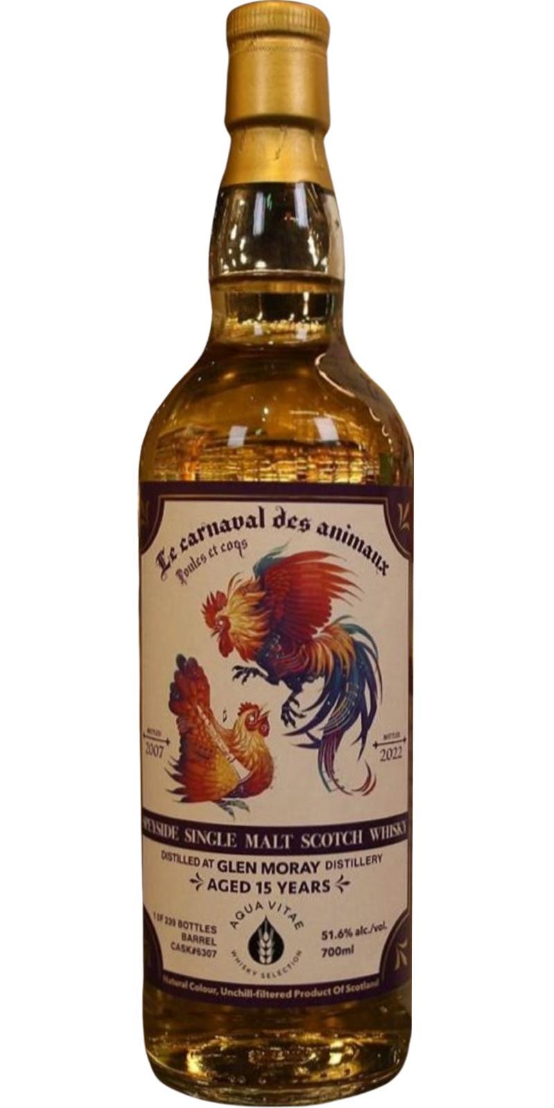 Glen Moray 2007 AqV  Le carnaval des animaux
