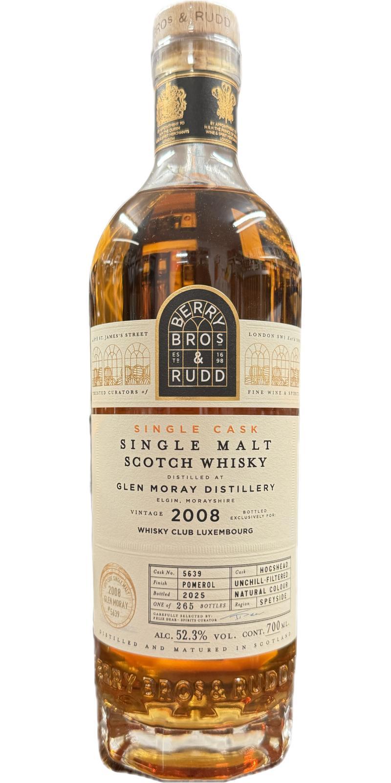Glen Moray 2008 BR
