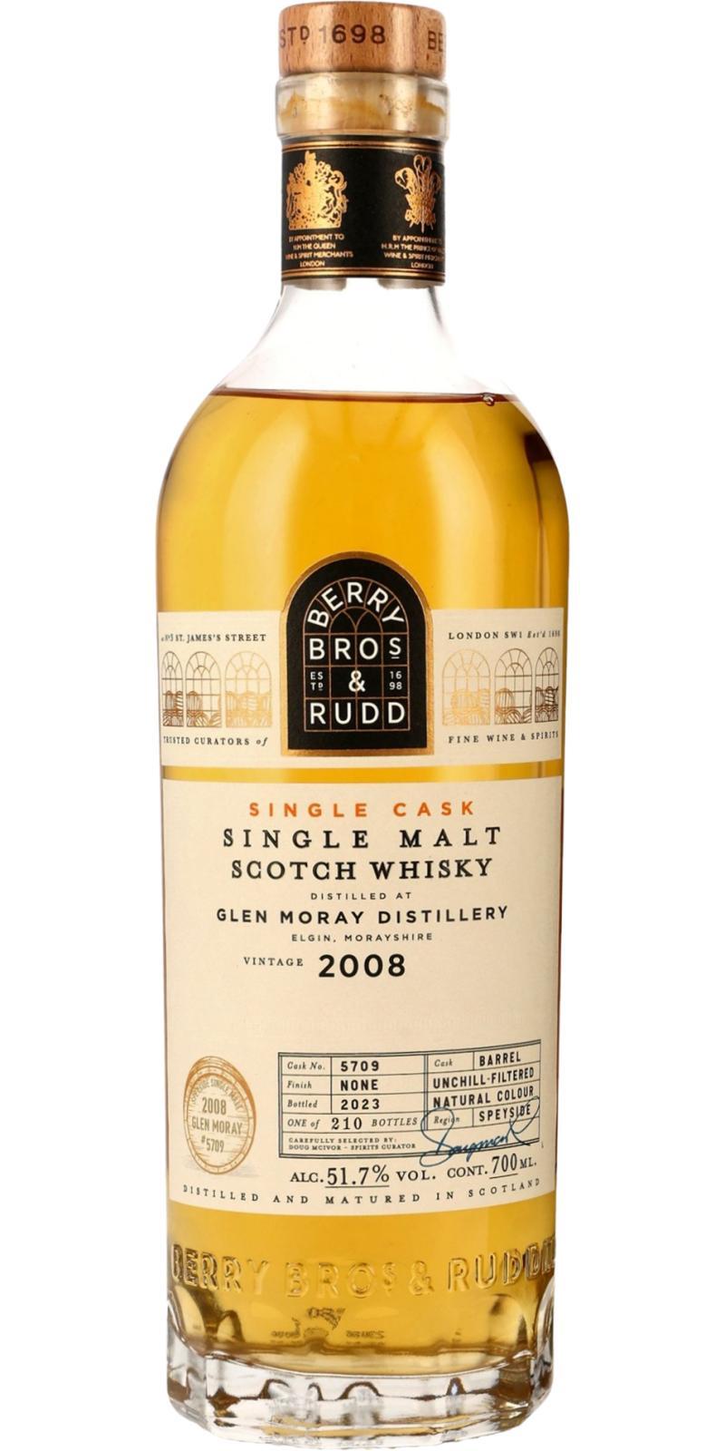 Glen Moray 2008 BR  Single Cask
