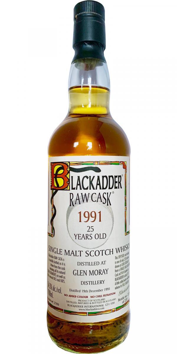 Glen Moray 1991 BA  Raw Cask