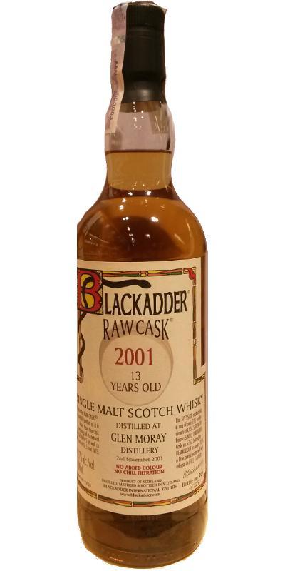 Glen Moray 2001 BA  Raw Cask