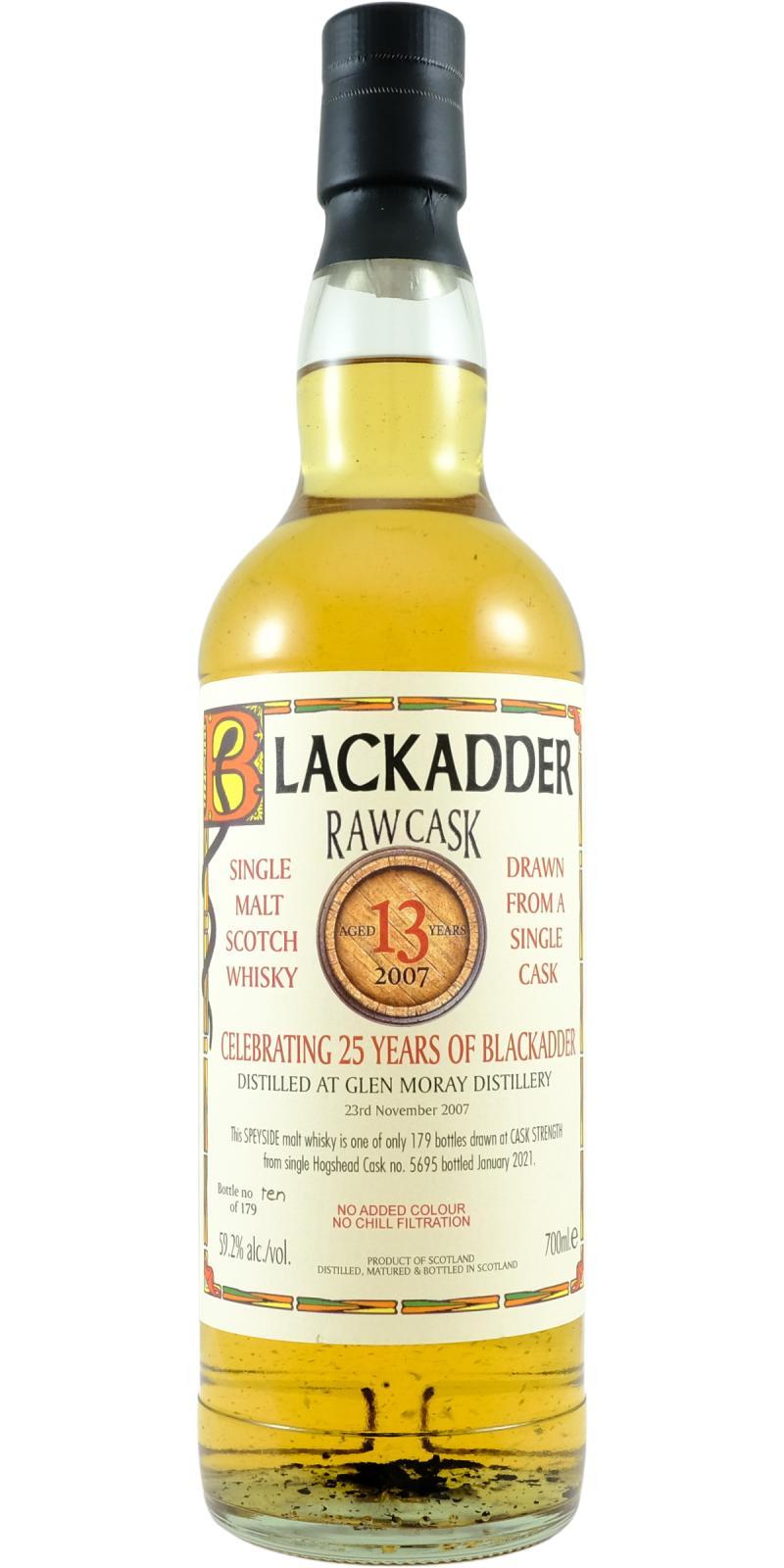 Glen Moray 2007 BA  Raw Cask