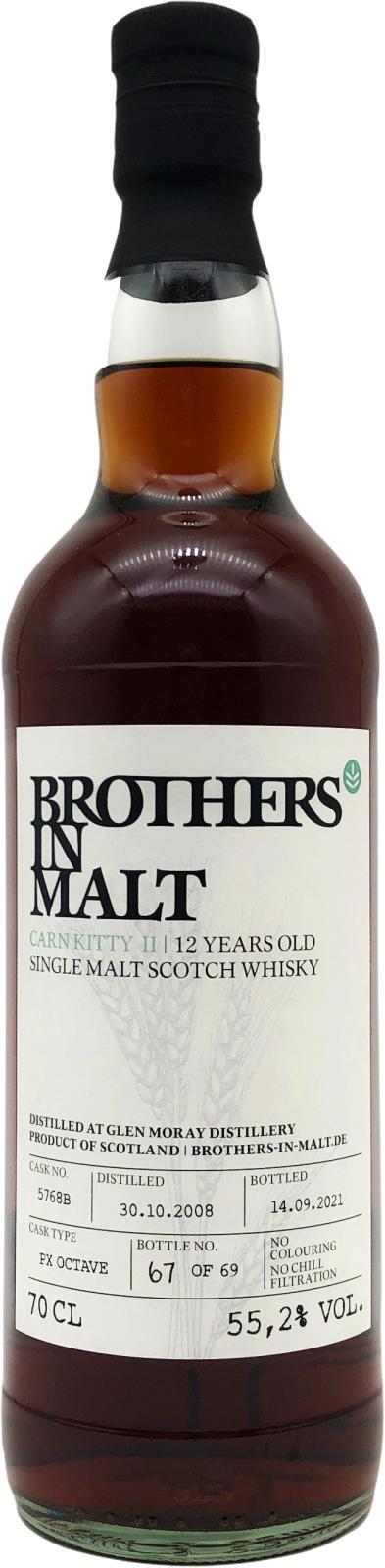 Glen Moray 2008 BiM  CARN KITTY II