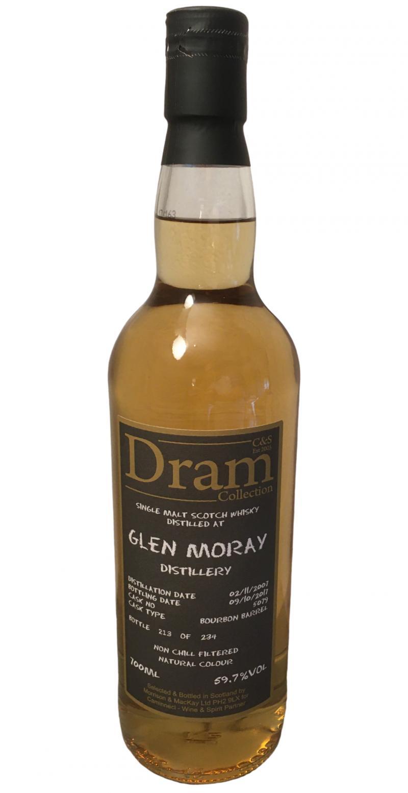 Glen Moray 2007 C&S  Dram Collection