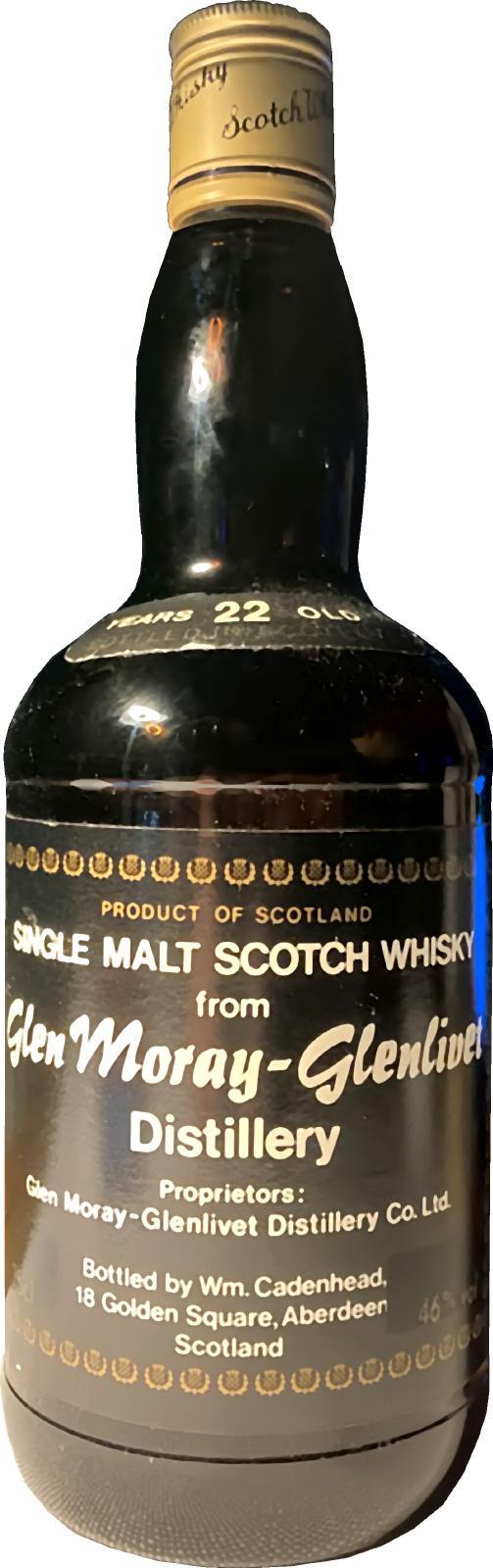 Glen Moray 1962 CA  Dumpy Bottle