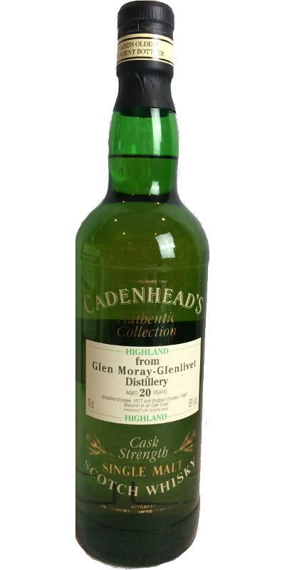 Glen Moray 1977 CA  Authentic Collection
