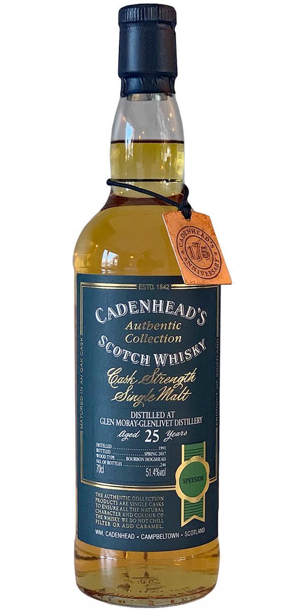 Glen Moray 1991 CA  Authentic Collection