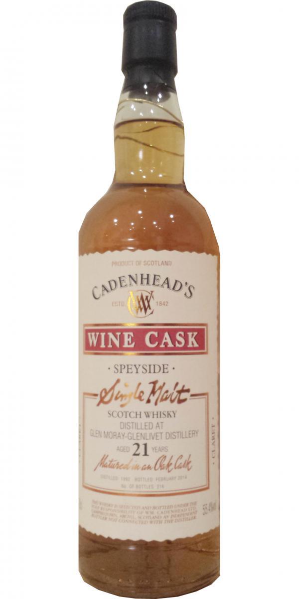 Glen Moray 1992 CA  Wood Range - Wine Cask