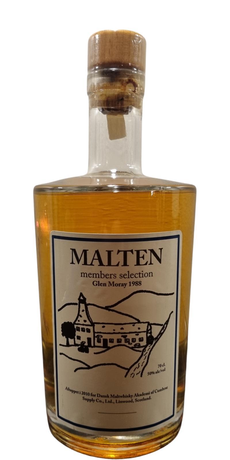 Glen Moray 1988 DMA  Malten