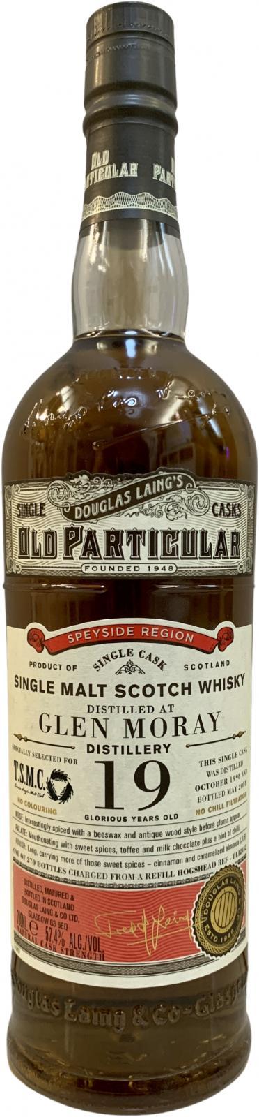 Glen Moray 1998 DL  Old Particular