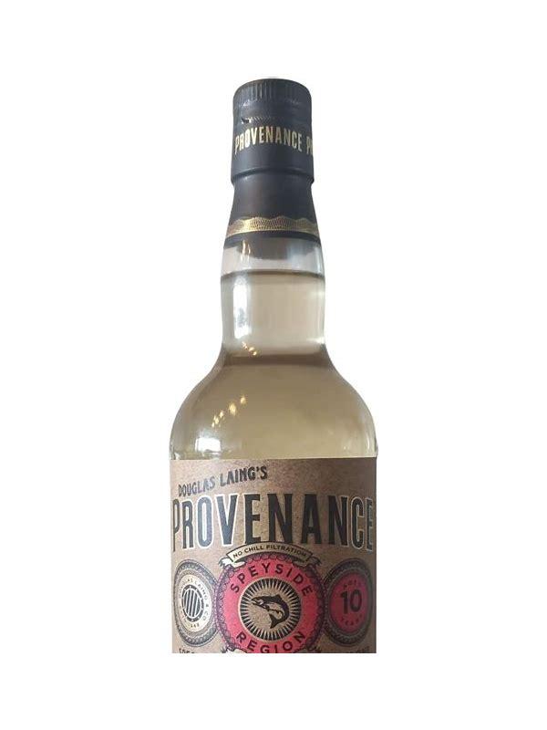 Glen Moray 2012 DL  Provenance