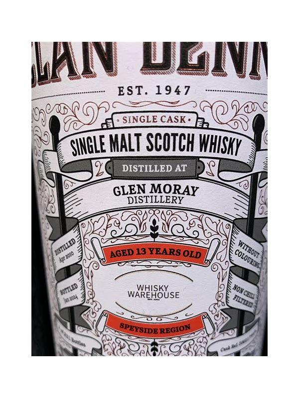 Glen Moray 1998 McG  Clan Denny