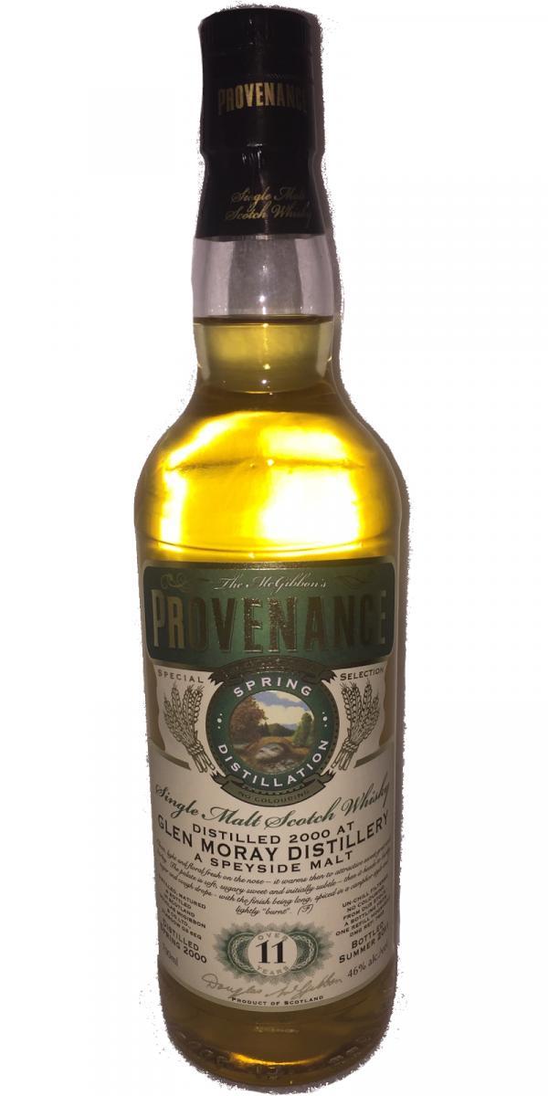 Glen Moray 2000 McG  McGibbon's Provenance