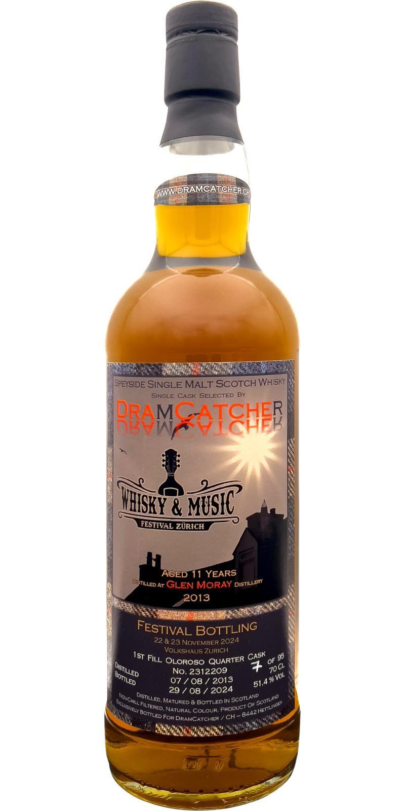 Glen Moray 2013 DrC  W&M 2024 - Festival Bottling