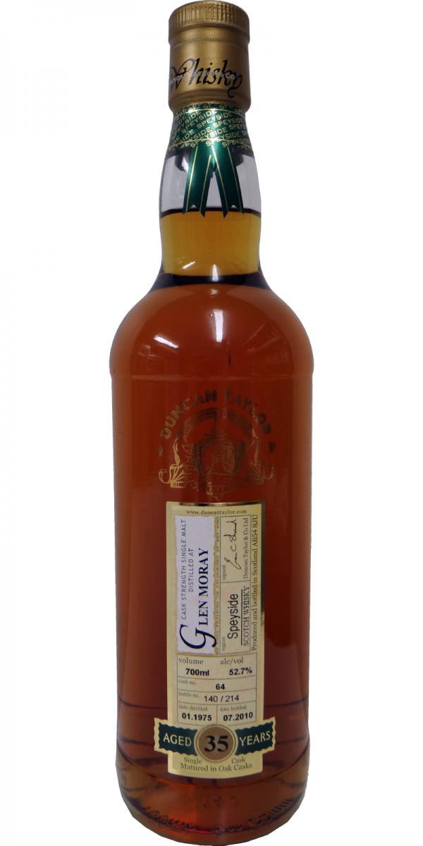 Glen Moray 1975 DT  Rare Auld