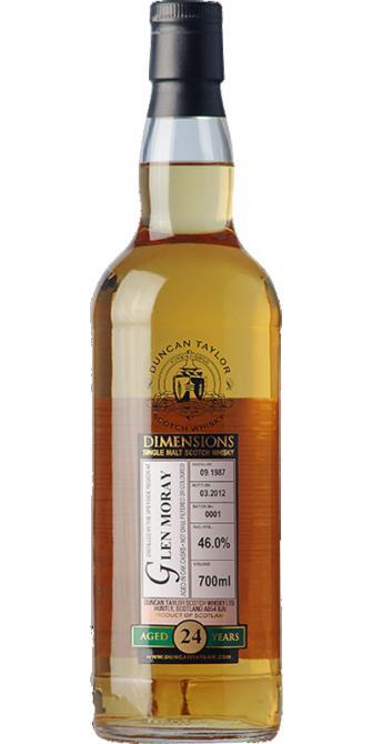 Glen Moray 1987 DT  Dimensions
