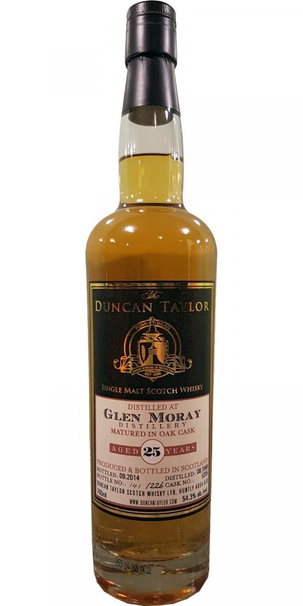 Glen Moray 1989 DT  The Duncan Taylor