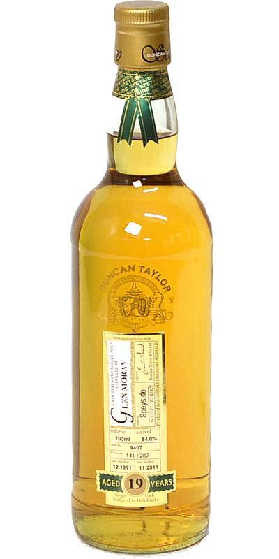 Glen Moray 1991 DT  Rare Auld