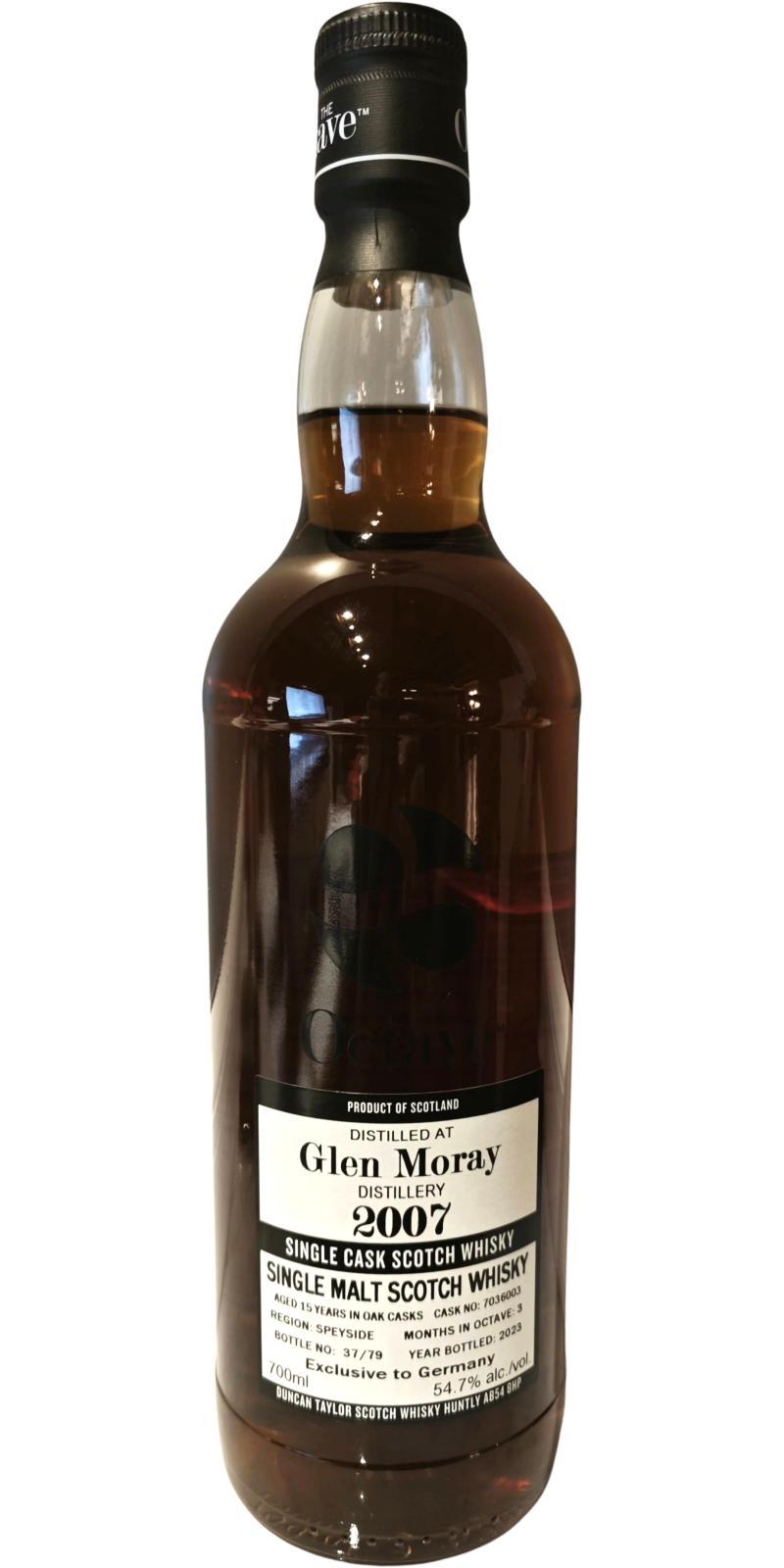 Glen Moray 2007 DT  The Octave