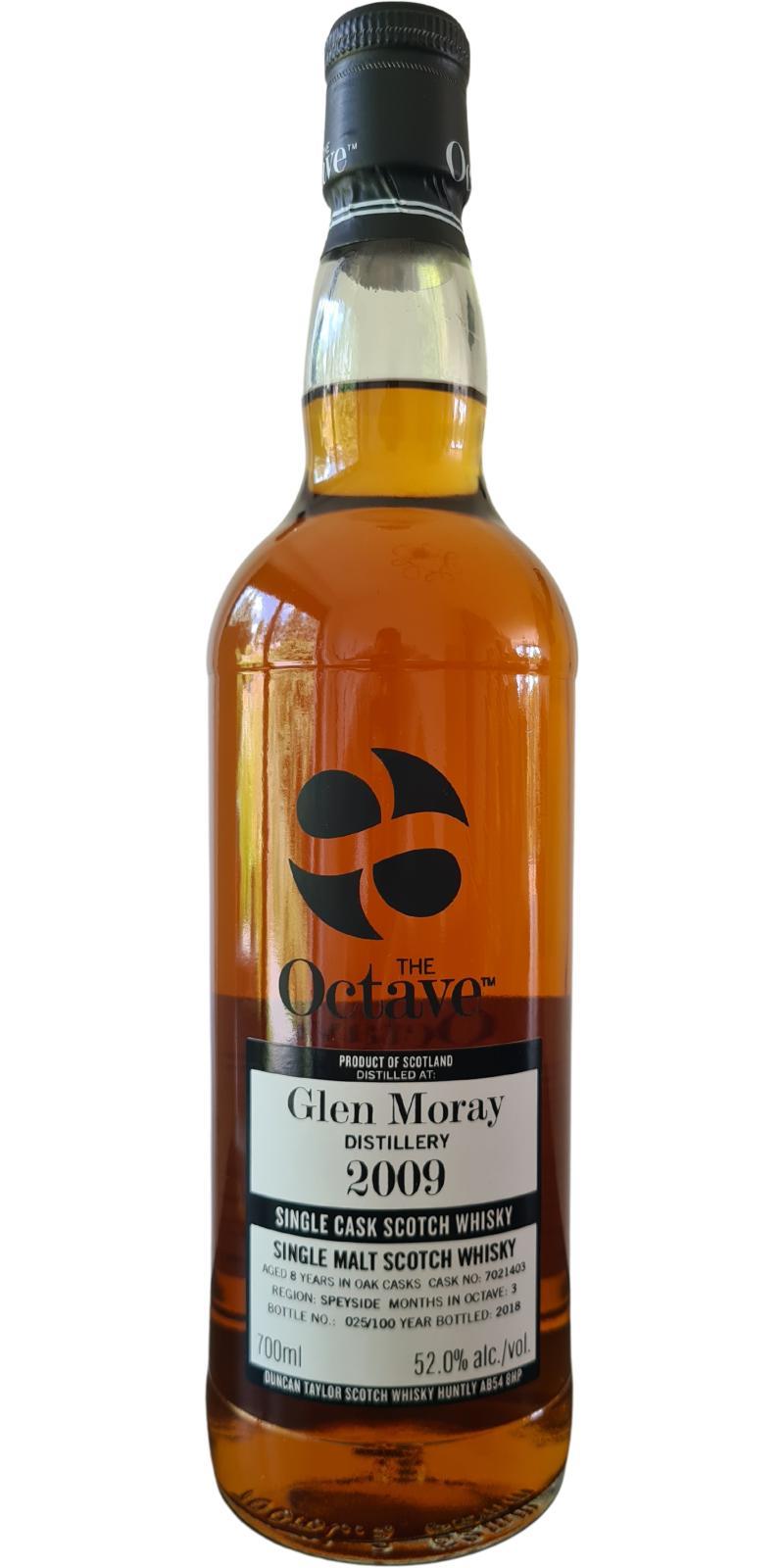 Glen Moray 2009 DT  The Octave