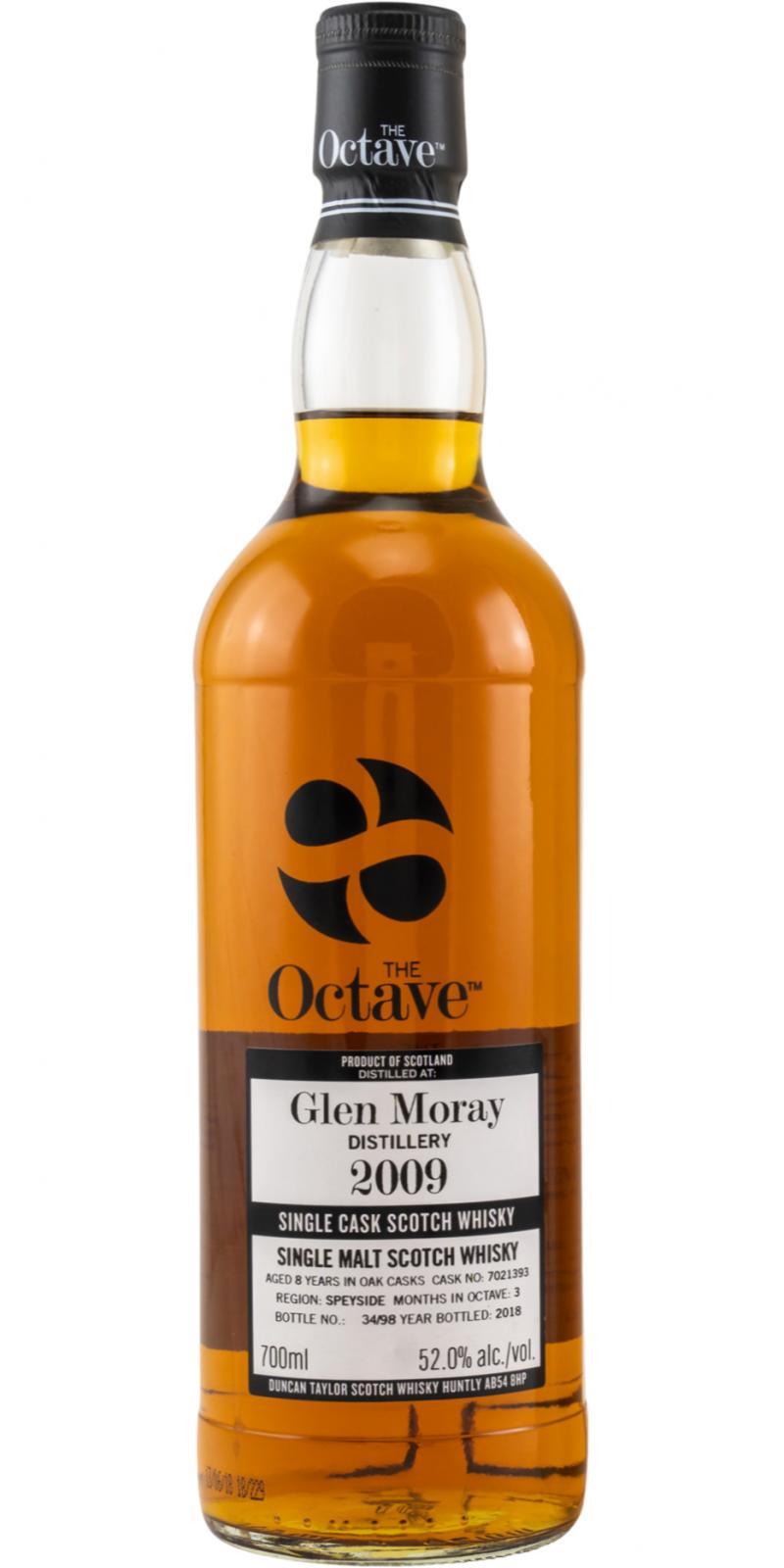 Glen Moray 2009 DT  The Octave