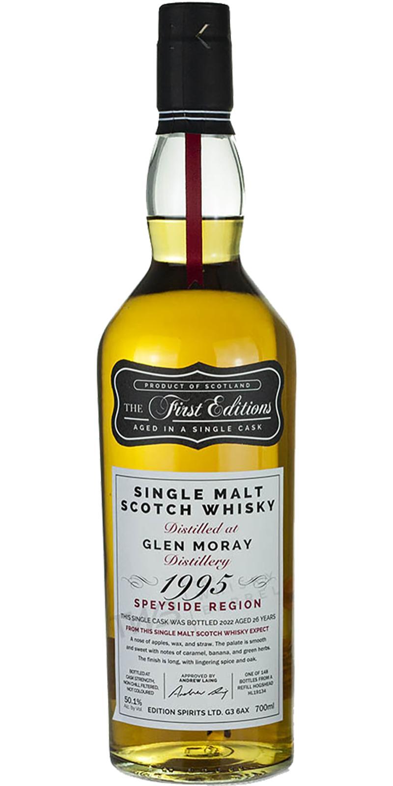 Glen Moray 1995 ED  The First Editions