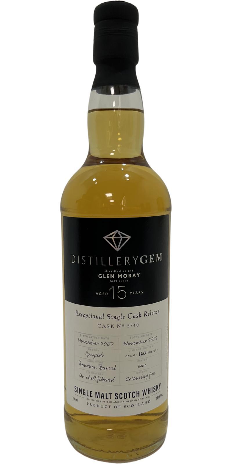 Glen Moray 2007 GCWL  Distillery Gem