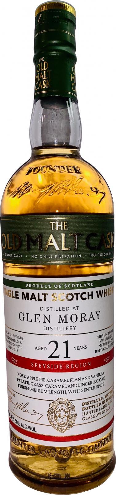 Glen Moray 1995 HL  The Old Malt Cask