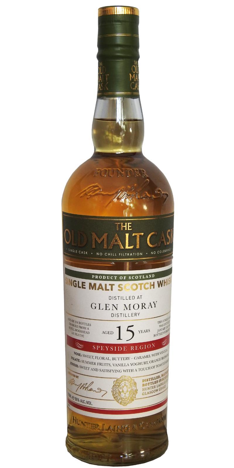 Glen Moray 2007 HL  The Old Malt Cask