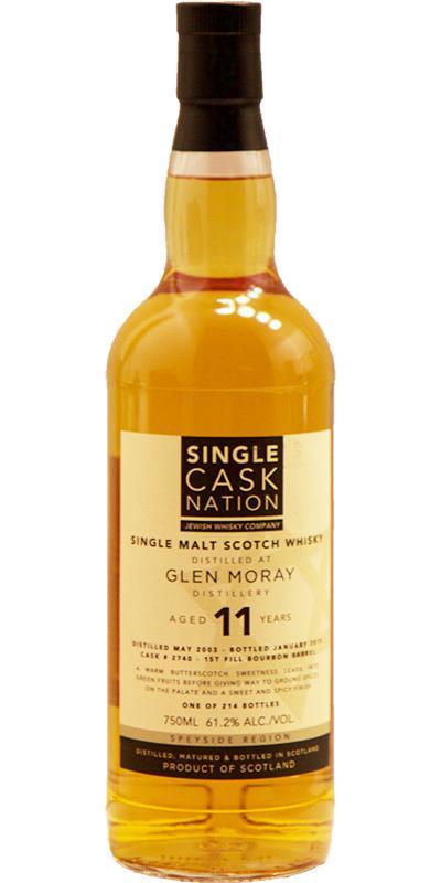 Glen Moray 2003 JWC  Single Cask Nation
