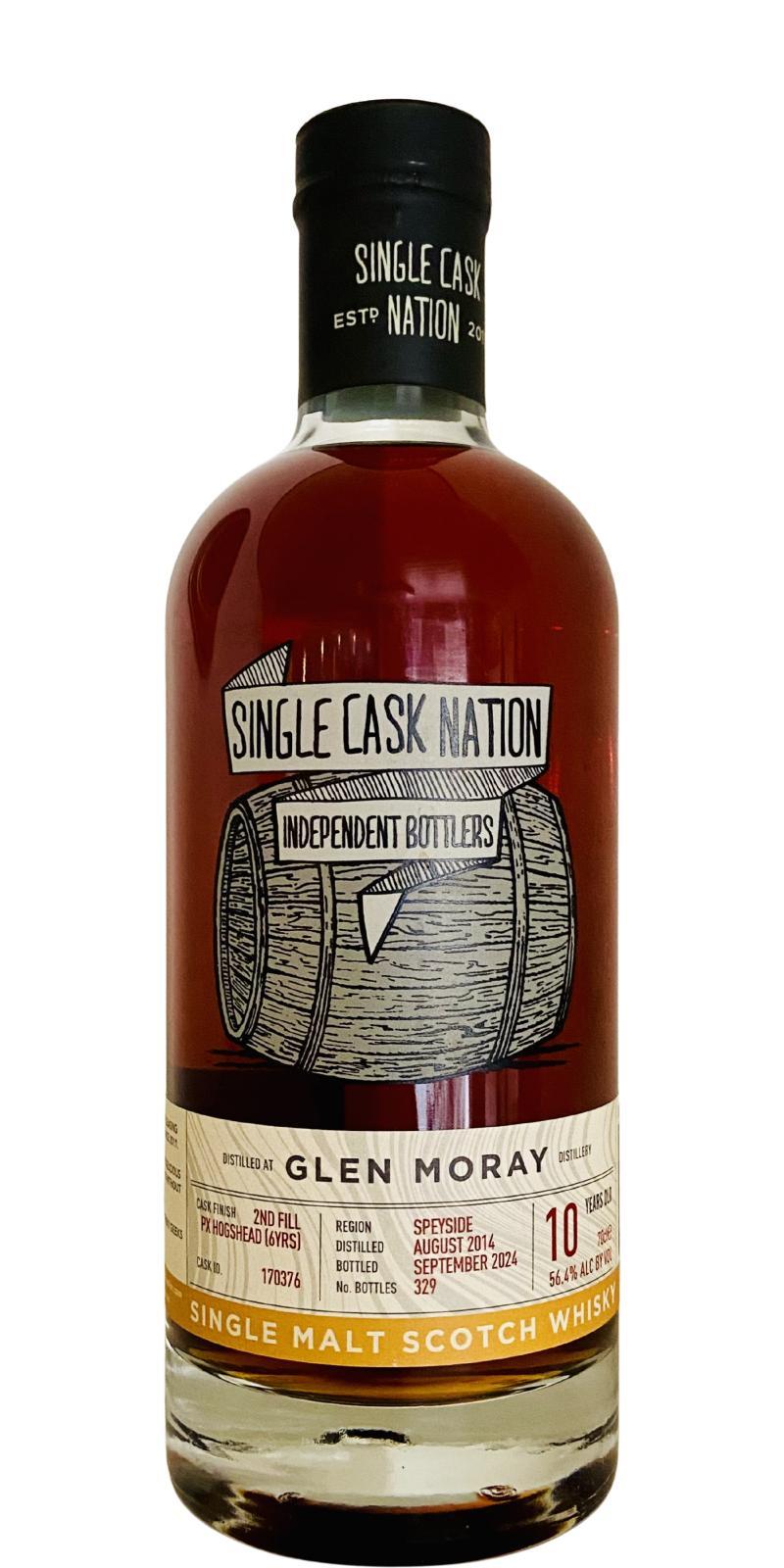 Glen Moray 2014 JWC  Single Cask Nation