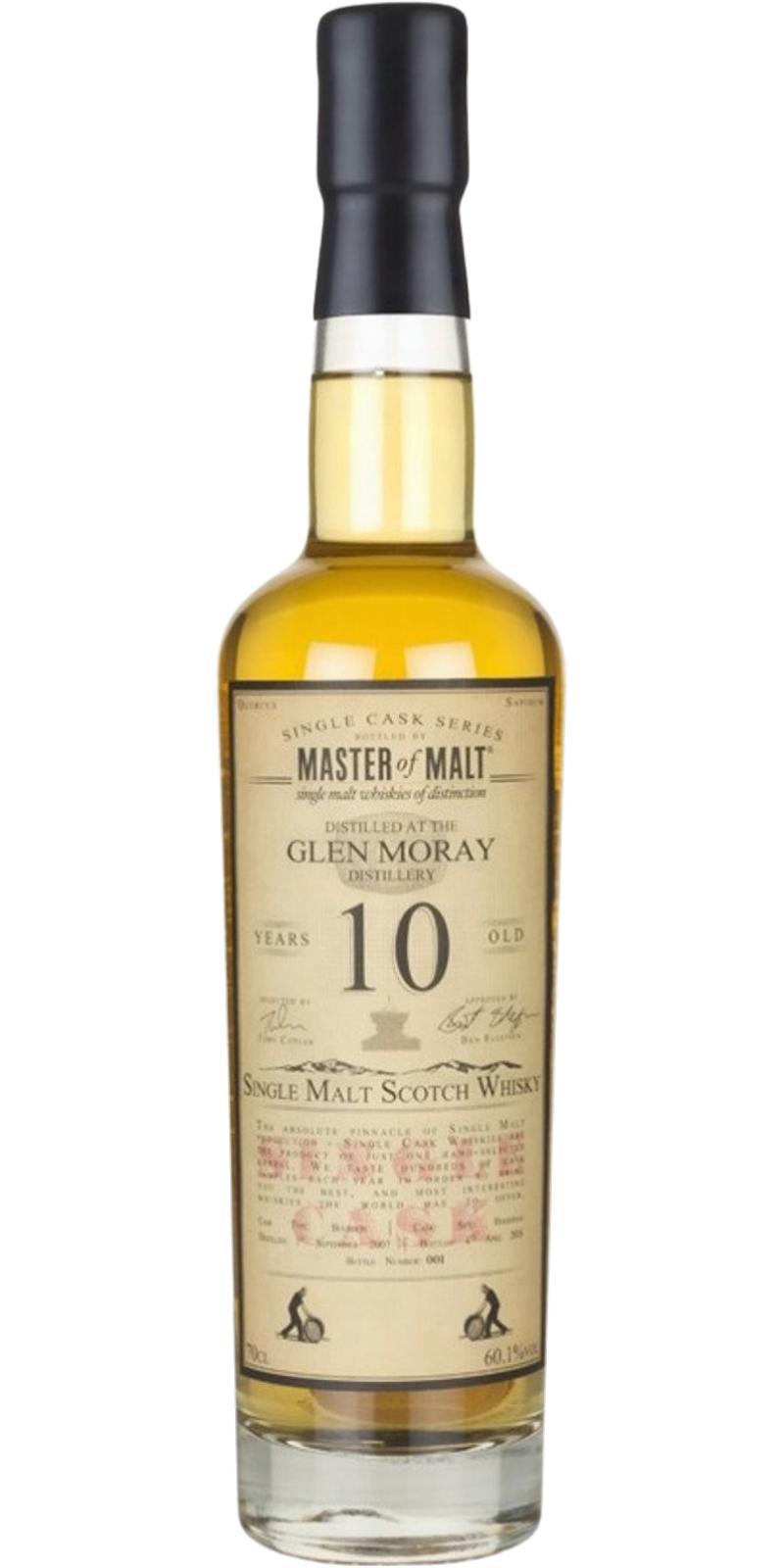 Glen Moray 2007 MoM  Single Cask Series