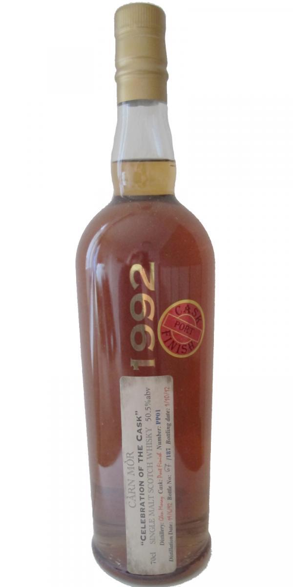 Glen Moray 1992 MMcK  Càrn Mòr Celebration of the Cask