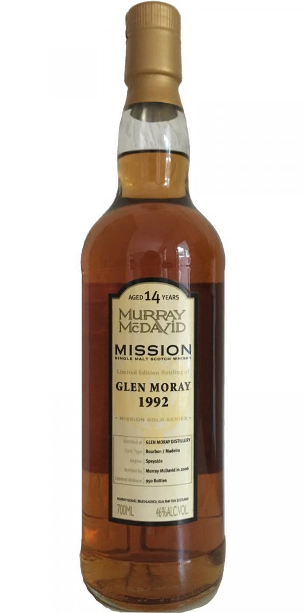 Glen Moray 1992 MM  Mission Gold
