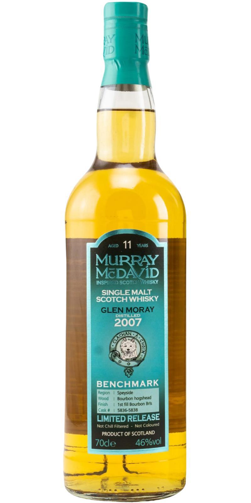 Glen Moray 2007 MM  Benchmark - Limited Release